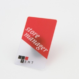 Frosted Rounded Corners Plastic Card